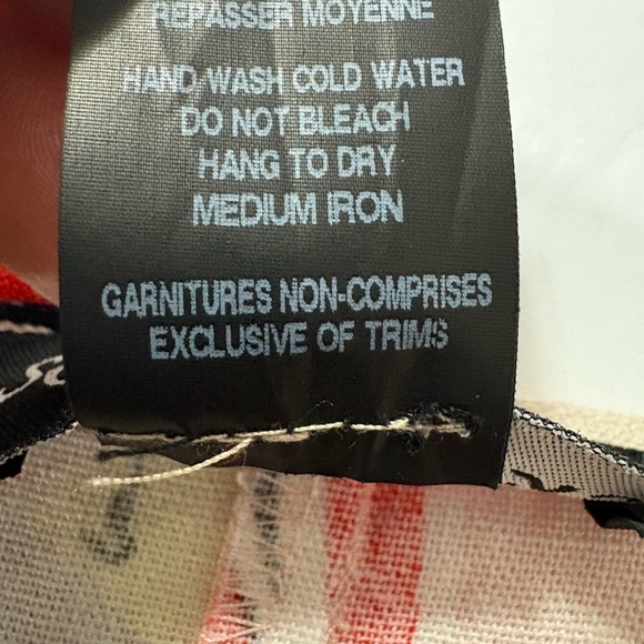 Soft Works Linen Blend Sleeveless Pink Floral, Tropical Dress w Pockets. XXL - Picture 7 of 10